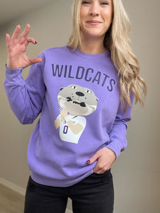 Officially Licensed Willie The Wildcat Basketball Crew