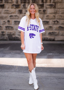 K-State White Football Jersey