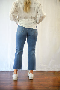 High Rise Regular Straight Jeans