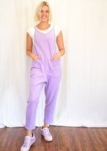 Load image into Gallery viewer, Made For Everyone Lavender Jumpsuit
