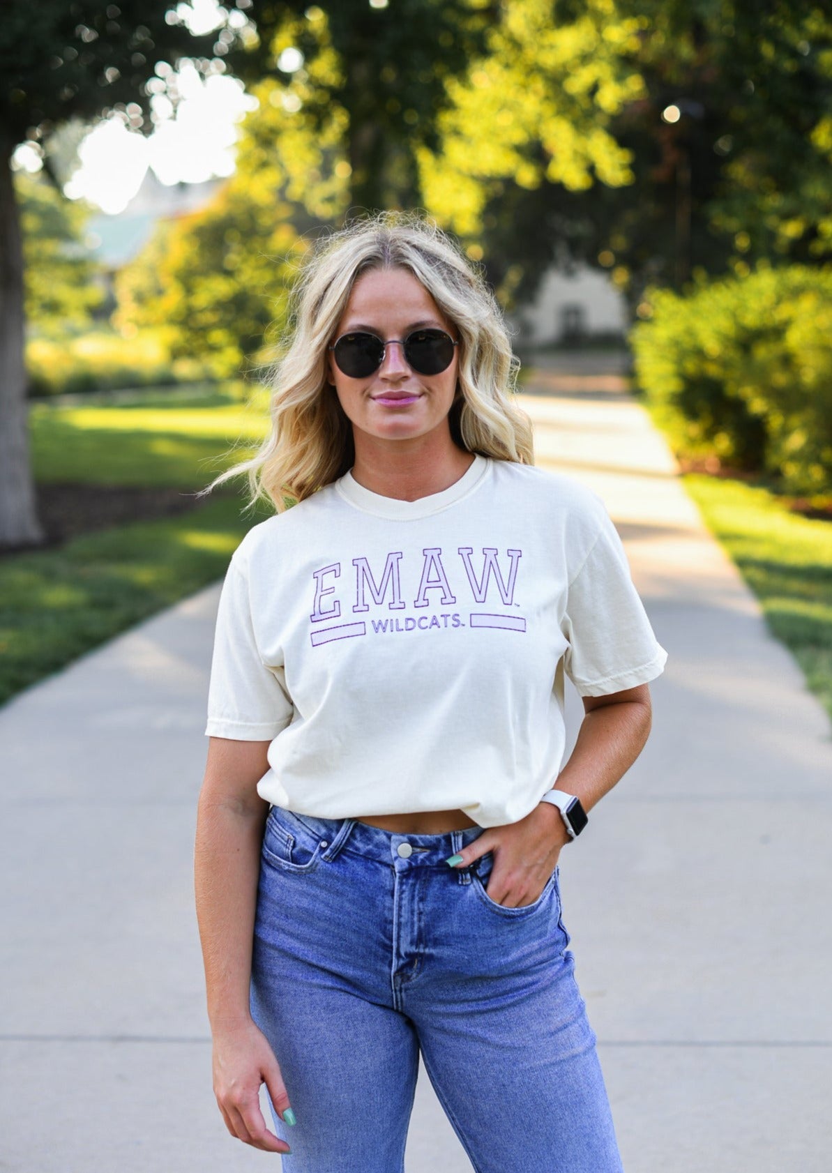 K-15: EMAW Wildcats Tee or Crewneck