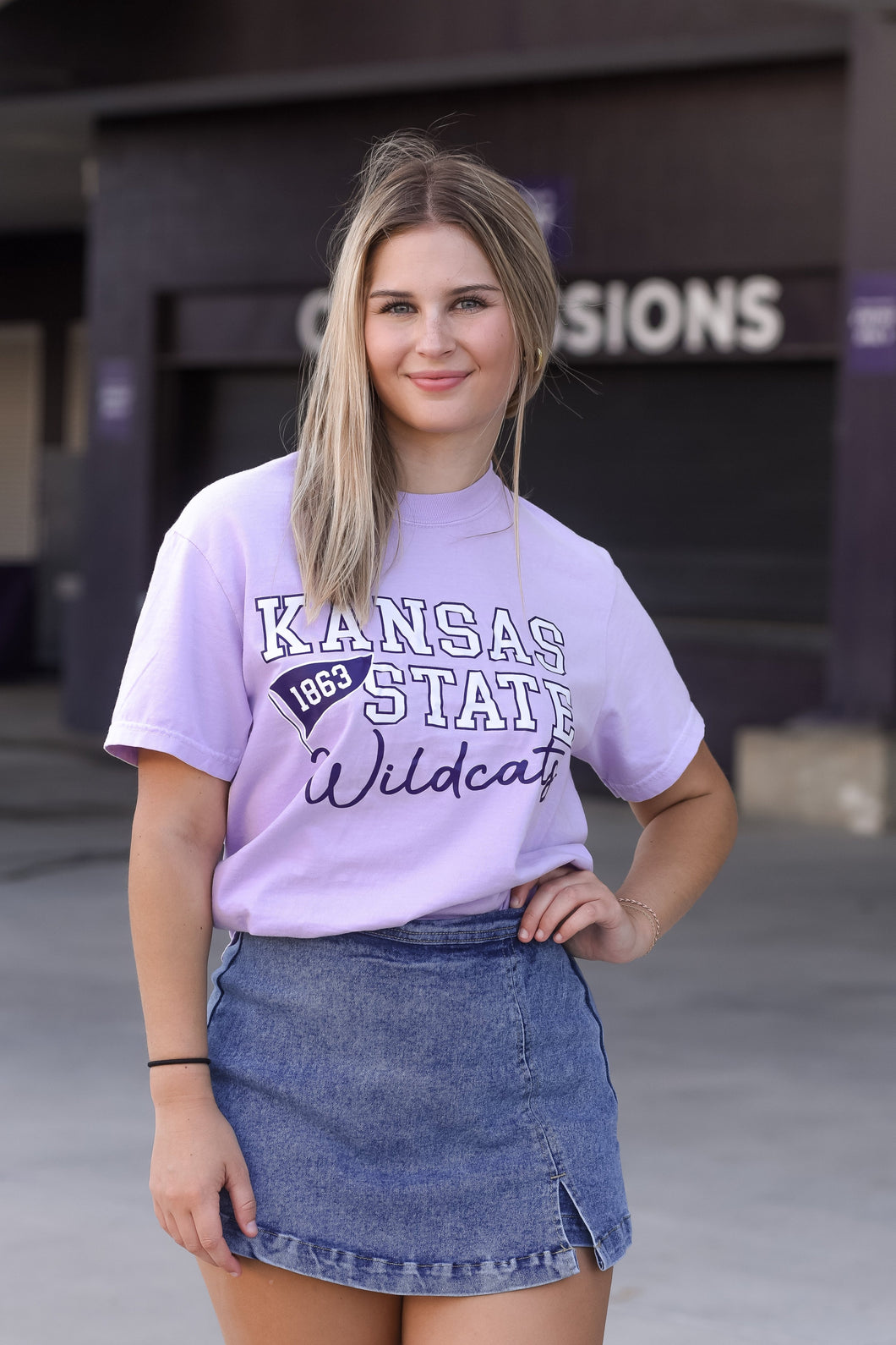 K-State Lavender Pride Tee