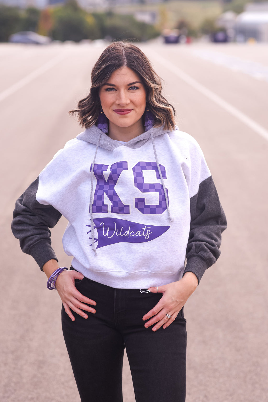 Wildcats Colorblock Hoodie