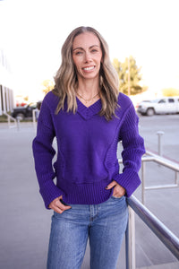 Easel Reverse Stitch Sweater