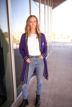 Load image into Gallery viewer, Old School Willie Purple Cardigan
