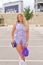 Load image into Gallery viewer, Lavender Mini Shorts

