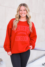 Load image into Gallery viewer, Chiefs Kingdom Red Sweatshirt
