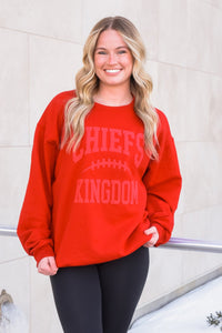 Chiefs Kingdom Red Sweatshirt