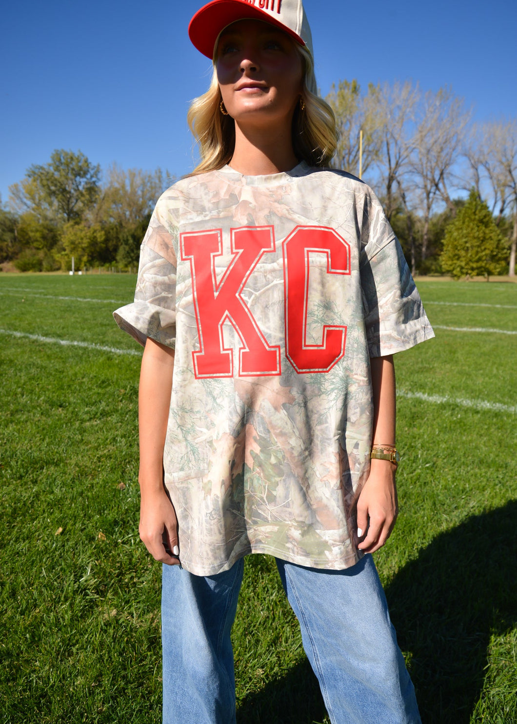 KC Camo Oversized Shirt