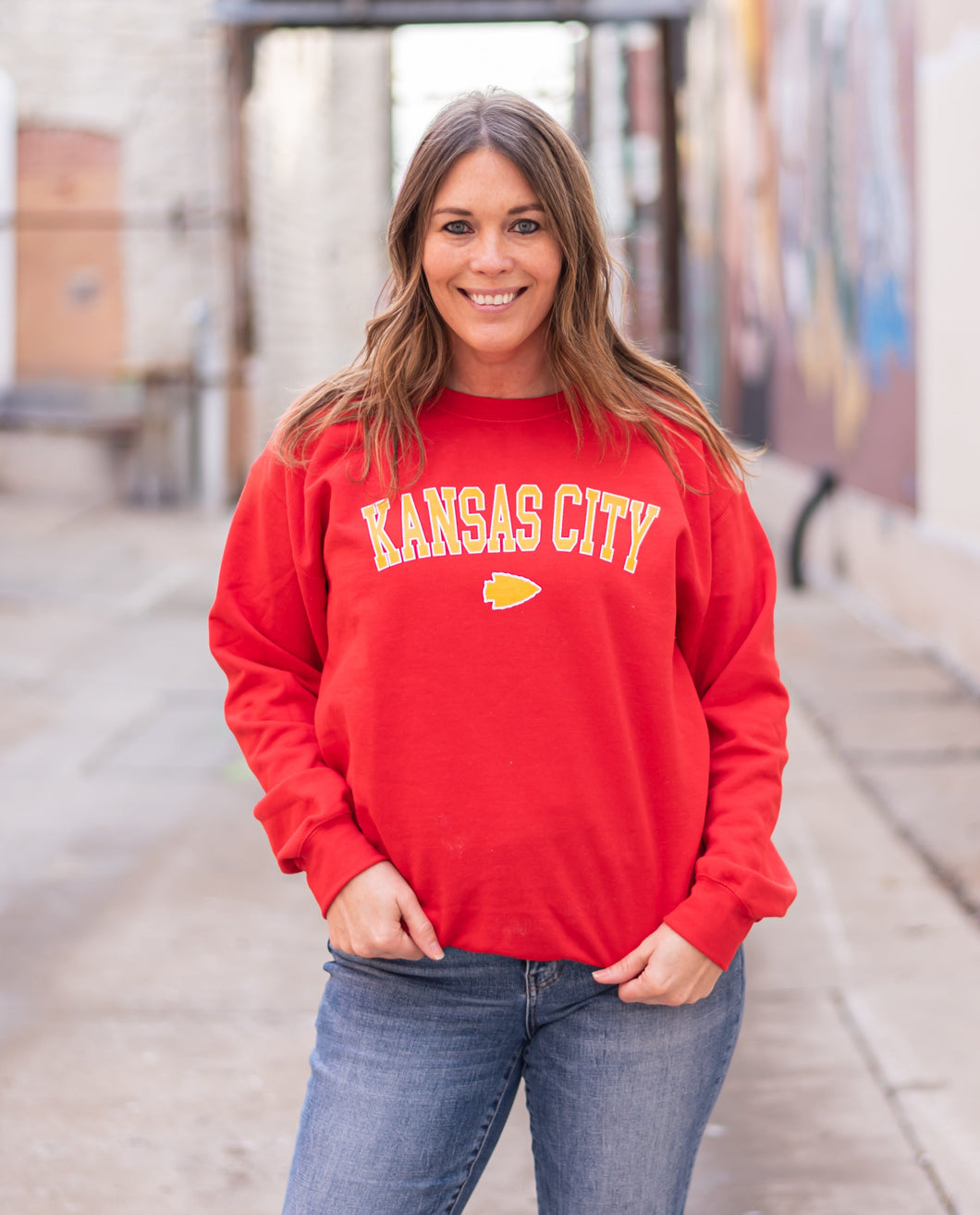 Kansas City Chiefs Red Crew - Adult