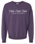 G-6: K-State Purple Sorority Crew - Customizable