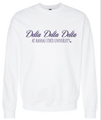 G-5: K-State White Sorority Crew - Customizable