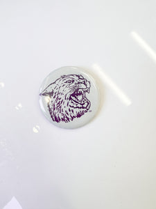 Vintage Ratty Cat Gameday Button
