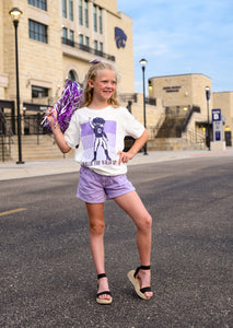 YOUTH - Willie The Wildcat K-State Tee