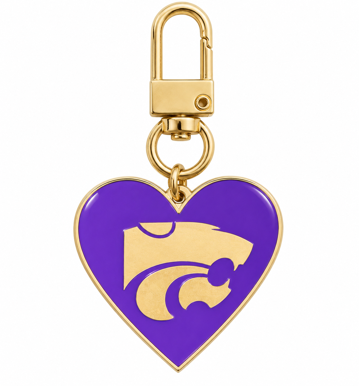 Powercat Heart Keychain