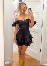 Load image into Gallery viewer, Black Layered Mini Dress
