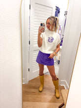 Load image into Gallery viewer, Corduroy Mid Waist Mini Skort
