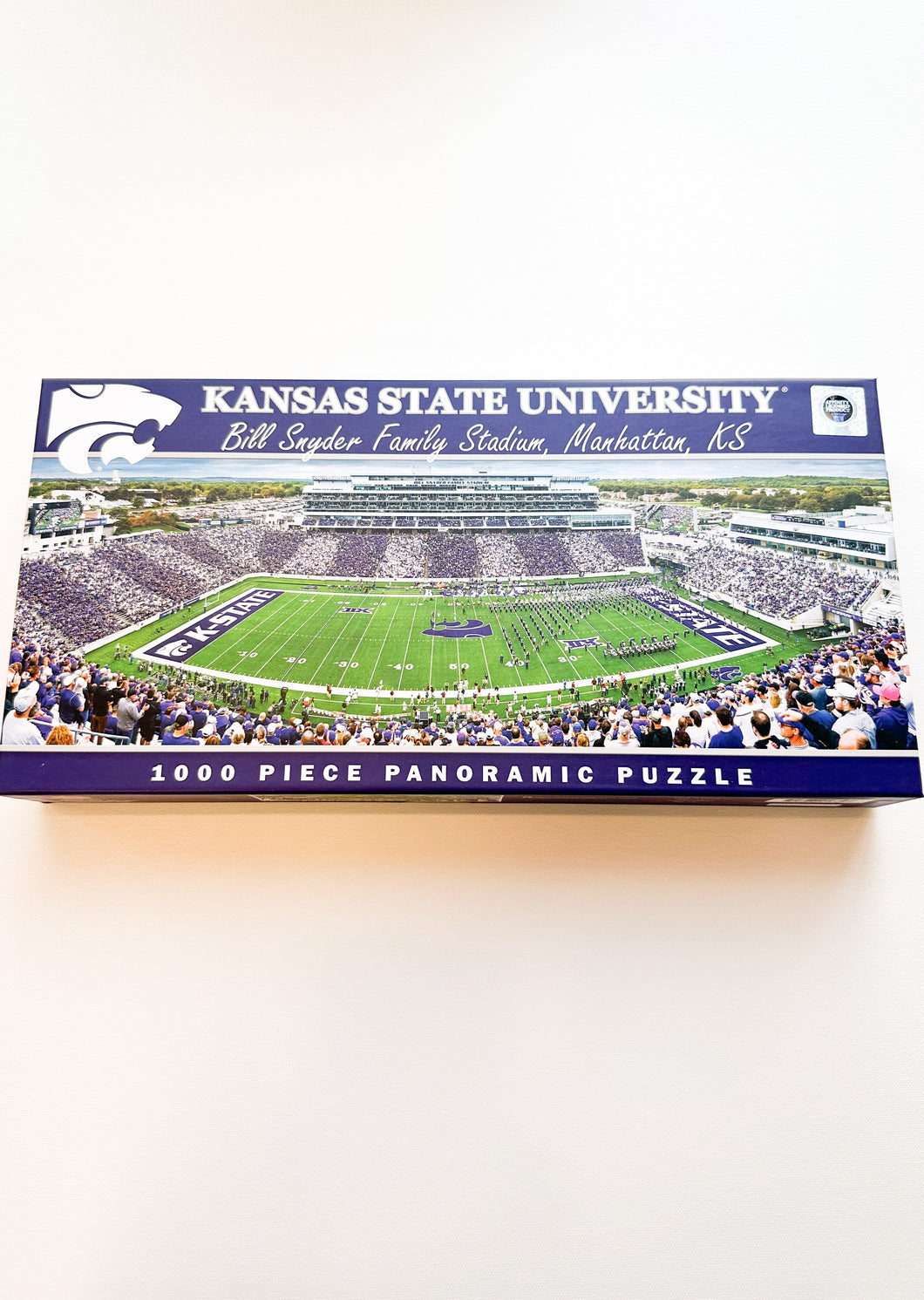 Kansas State Wildcats NCAA 1000pc Panoramic Jigsaw Puzzle