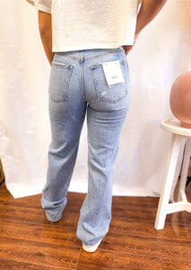 Super High Rise Straight Jeans