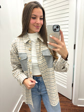 Load image into Gallery viewer, Brooks Plaid &amp; Corduroy Shacket
