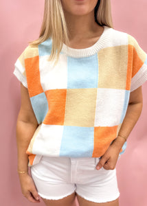 Multi Color-block Sweater