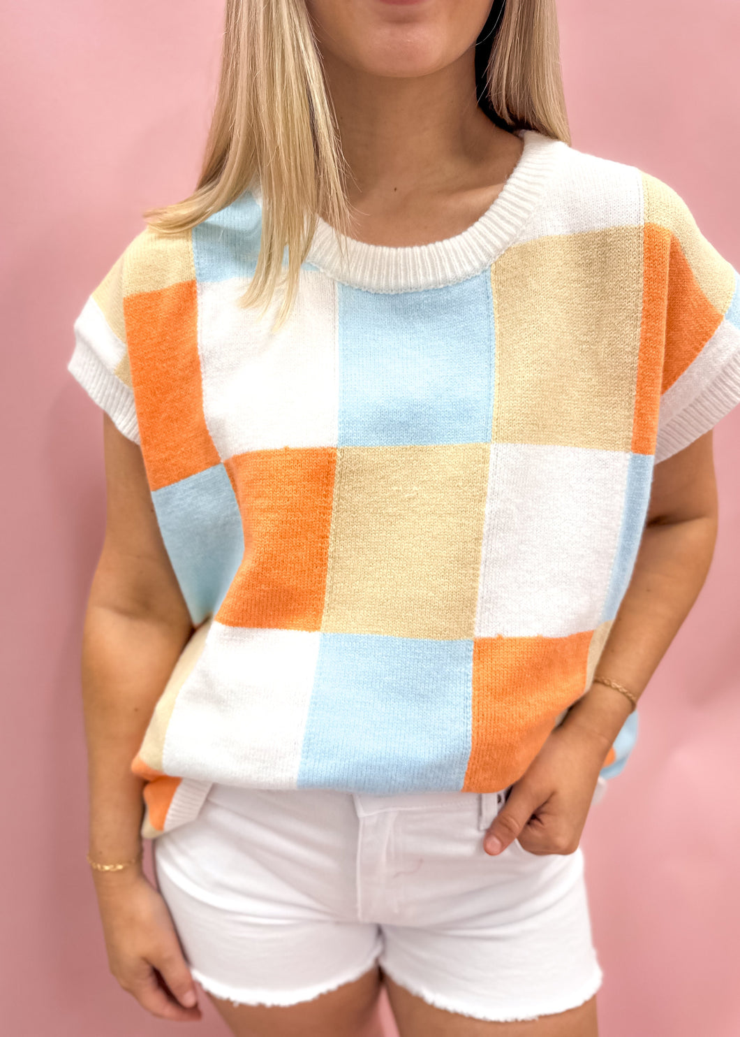 Multi Color-block Sweater