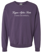 G-6: K-State Purple Sorority Crew - Customizable