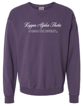 Load image into Gallery viewer, G-6: K-State Purple Sorority Crew - Customizable
