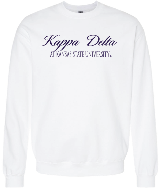 G-5: K-State White Sorority Crew - Customizable