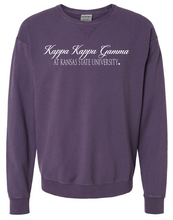 Load image into Gallery viewer, G-6: K-State Purple Sorority Crew - Customizable
