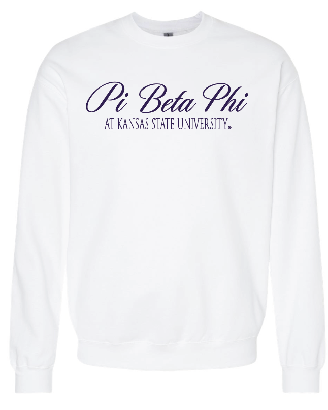 G-5: K-State White Sorority Crew - Customizable