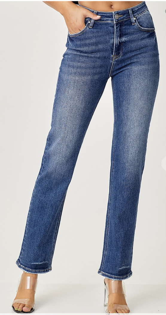 Risen Midrise Relaxed Straight Jean