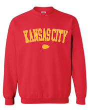 Load image into Gallery viewer, Kansas City Chiefs Red Crew - Adult
