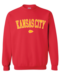 Kansas City Chiefs Red Crew - Adult