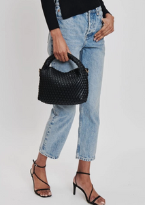 Black Woven Purse