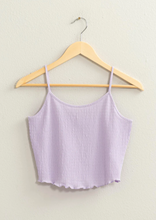 Load image into Gallery viewer, Lavender Cami Tank Top
