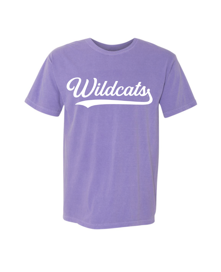 Vintage Wildcats Lavender Tee