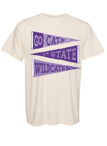 K-State Go Cats Flag Tee