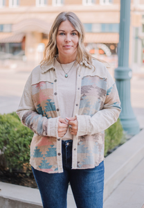 Taus Aztec Taupe Jacket