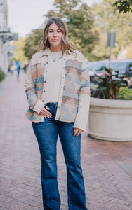 Taus Aztec Taupe Jacket