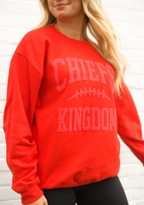 Chiefs Kingdom Red Sweatshirt