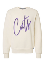 Load image into Gallery viewer, K-3: Vintage Cats Script Tee and Crewneck
