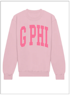 G-12: Color Block Greek Colorful Crew - Customizable
