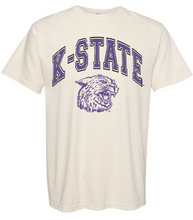 Load image into Gallery viewer, KSU Vintage Vintage Ratty Cat Graphic Tee
