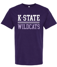 Load image into Gallery viewer, K-State Wildcats Bold Logo Tee
