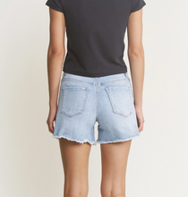 Load image into Gallery viewer, Super High Shorts with Frayed Raw Hem
