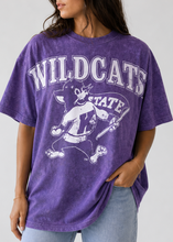 Load image into Gallery viewer, Vintage Wildcats Willie Tee – Washed Purple
