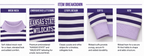 Kansas State Striped Mock Neck Pullover