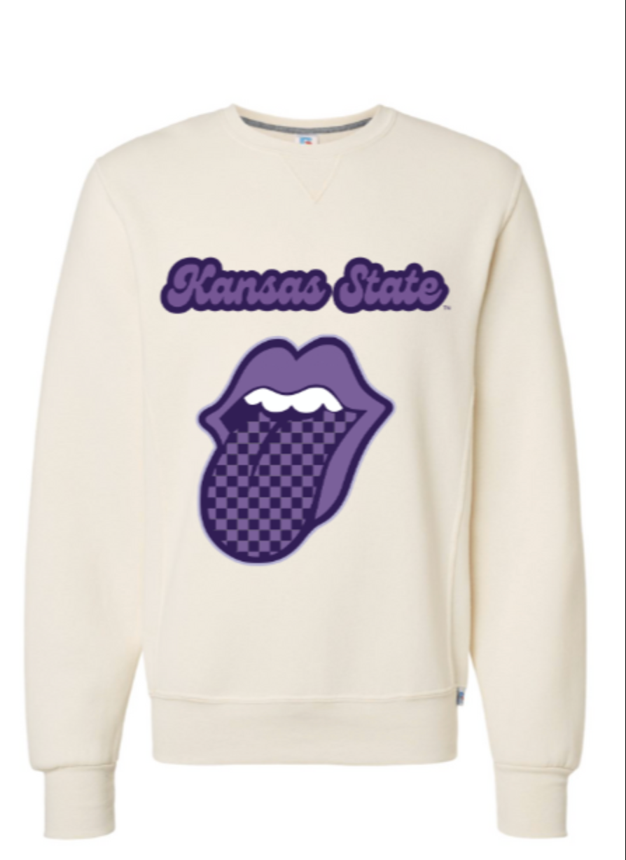 K-6: Rolling Stones K-State Tee and Crew