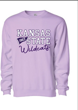 Load image into Gallery viewer, K-2: K-State Lavender Pride Tee and Crewneck
